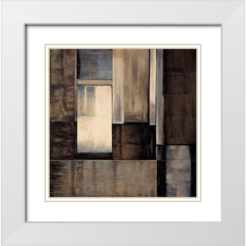 Spellbound I White Modern Wood Framed Art Print with Double Matting by Summers, Aaron
