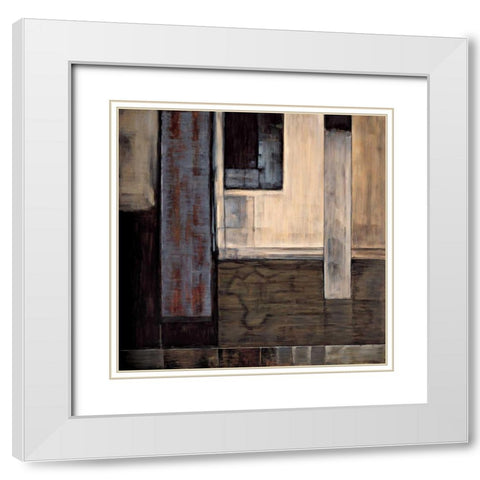 Spellbound II White Modern Wood Framed Art Print with Double Matting by Summers, Aaron