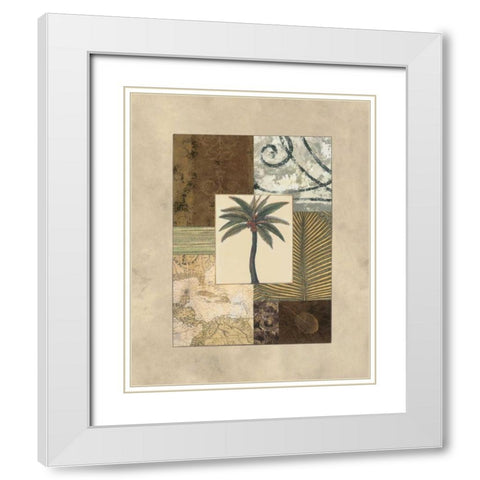 Colonial I White Modern Wood Framed Art Print with Double Matting by Weaver, Amy