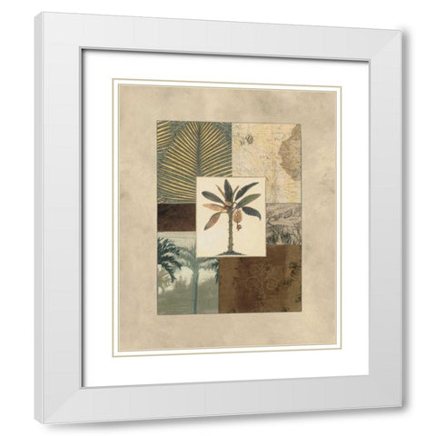 Colonial II White Modern Wood Framed Art Print with Double Matting by Weaver, Amy
