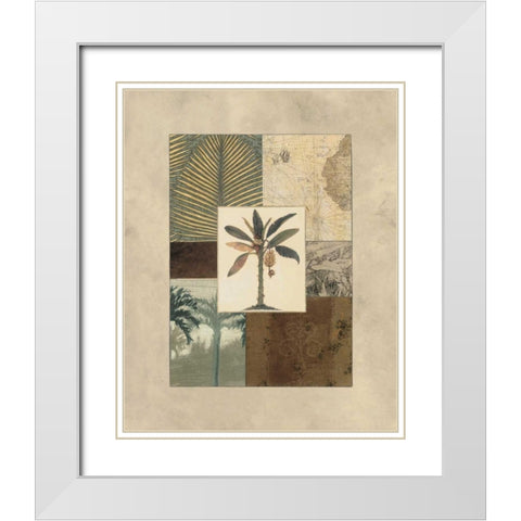 Colonial II White Modern Wood Framed Art Print with Double Matting by Weaver, Amy