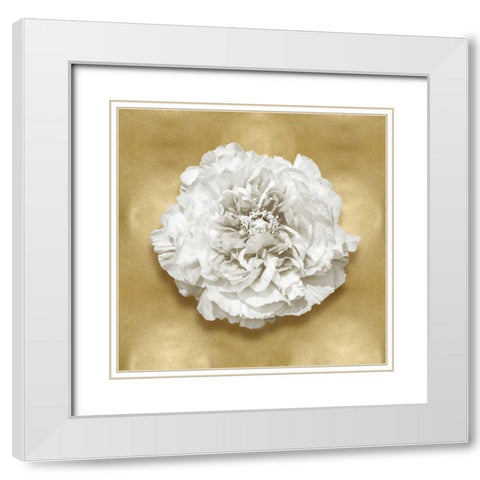 Pure II White Modern Wood Framed Art Print with Double Matting by Kelly, Caroline
