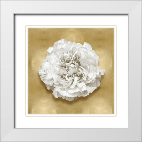 Pure II White Modern Wood Framed Art Print with Double Matting by Kelly, Caroline