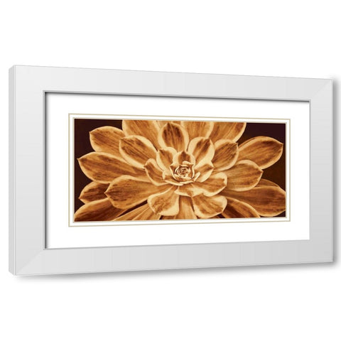 Sedona White Modern Wood Framed Art Print with Double Matting by Kelly, Caroline