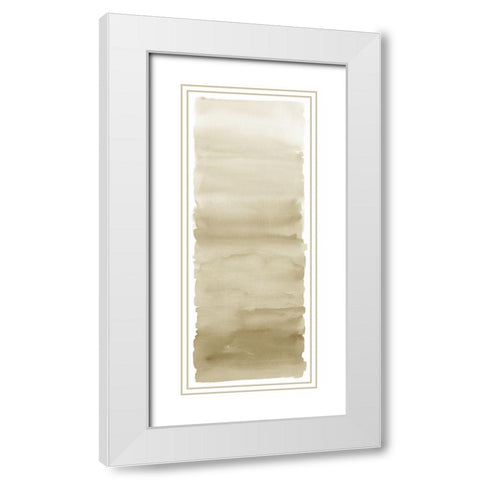 Cream Blend White Modern Wood Framed Art Print with Double Matting by Corbin, Allie