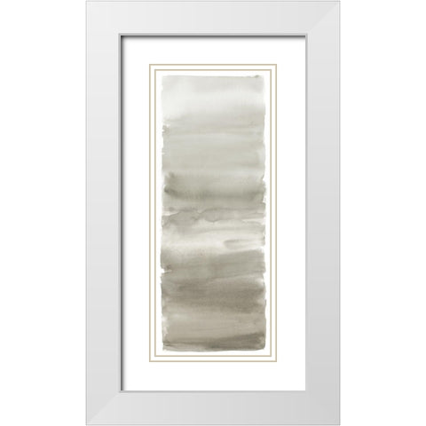 Neutral Blend White Modern Wood Framed Art Print with Double Matting by Corbin, Allie
