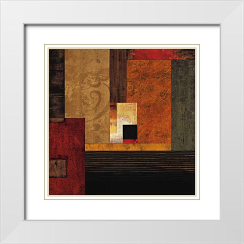 The Moment of Truth I White Modern Wood Framed Art Print with Double Matting by Donovan, Chris