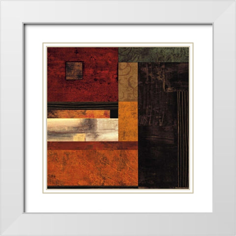 The Moment of Truth II White Modern Wood Framed Art Print with Double Matting by Donovan, Chris