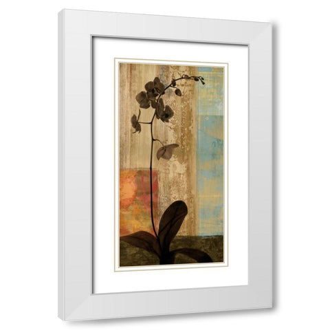 Numinous I White Modern Wood Framed Art Print with Double Matting by Donovan, Chris