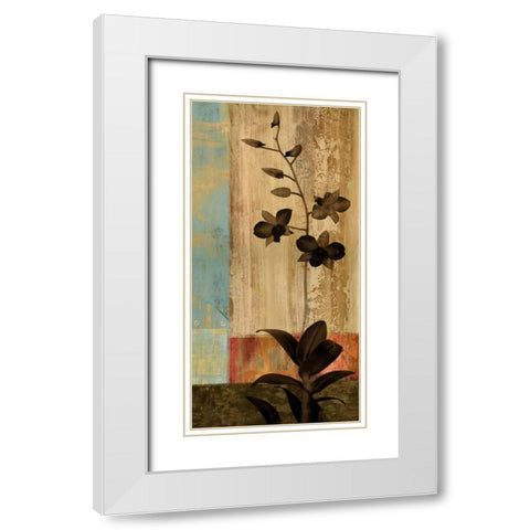 Numinous II White Modern Wood Framed Art Print with Double Matting by Donovan, Chris