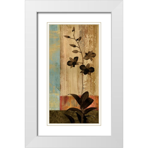 Numinous II White Modern Wood Framed Art Print with Double Matting by Donovan, Chris