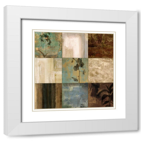 Right Action II White Modern Wood Framed Art Print with Double Matting by Donovan, Chris