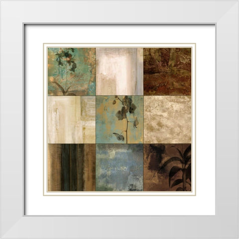 Right Action II White Modern Wood Framed Art Print with Double Matting by Donovan, Chris