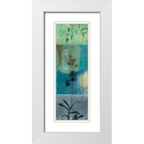 Into the Mystic I White Modern Wood Framed Art Print with Double Matting by Donovan, Chris