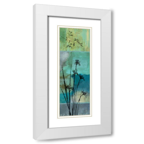 Into the Mystic II White Modern Wood Framed Art Print with Double Matting by Donovan, Chris