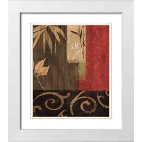 Devotion I White Modern Wood Framed Art Print with Double Matting by Donovan, Chris