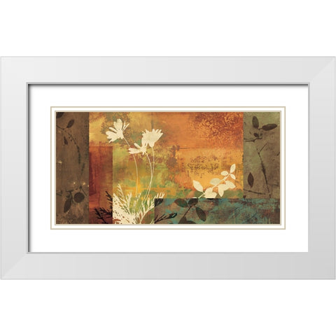 Shambala I White Modern Wood Framed Art Print with Double Matting by Donovan, Chris