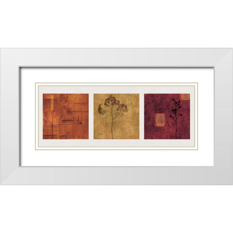 Provenance White Modern Wood Framed Art Print with Double Matting by Donovan, Chris