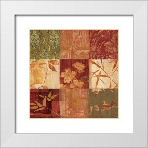 Wonderland I White Modern Wood Framed Art Print with Double Matting by Donovan, Chris