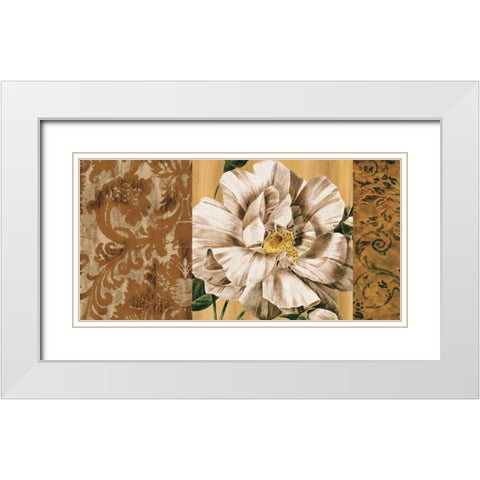 Heirloom I White Modern Wood Framed Art Print with Double Matting by Donovan, Chris