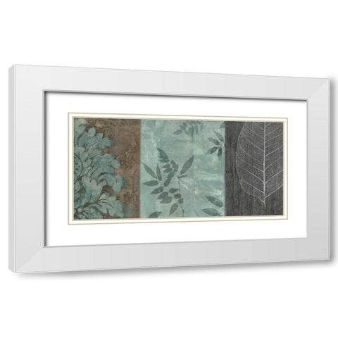 Anthology II White Modern Wood Framed Art Print with Double Matting by Donovan, Chris