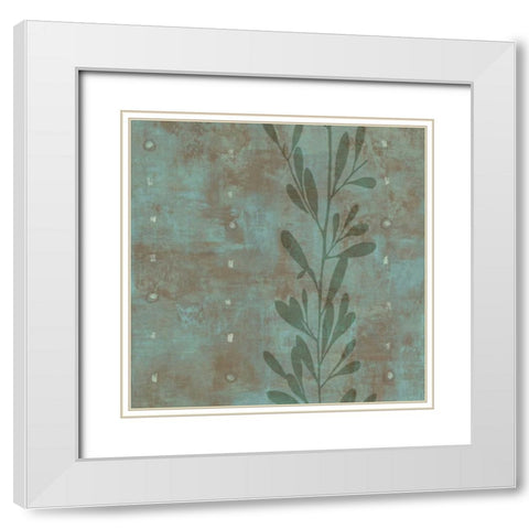 Charmed I White Modern Wood Framed Art Print with Double Matting by Donovan, Chris