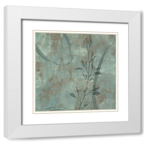 Charmed II White Modern Wood Framed Art Print with Double Matting by Donovan, Chris