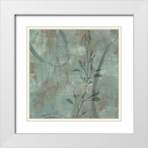 Charmed II White Modern Wood Framed Art Print with Double Matting by Donovan, Chris