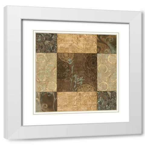 Legacy II White Modern Wood Framed Art Print with Double Matting by Donovan, Chris