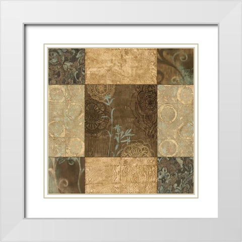 Legacy II White Modern Wood Framed Art Print with Double Matting by Donovan, Chris