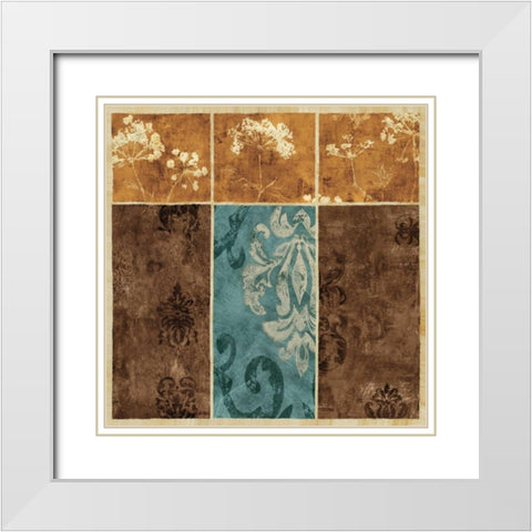 The Journey I White Modern Wood Framed Art Print with Double Matting by Donovan, Chris