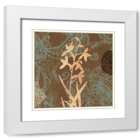 Truth II White Modern Wood Framed Art Print with Double Matting by Donovan, Chris