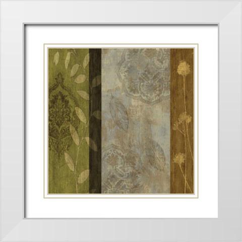 Details II White Modern Wood Framed Art Print with Double Matting by Donovan, Chris