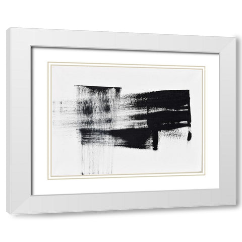 Barely Holding on to Smoke I White Modern Wood Framed Art Print with Double Matting by Klingeler, Christian