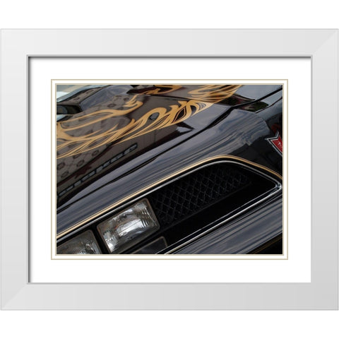 1978 Pontiac Trans Am White Modern Wood Framed Art Print with Double Matting by Branson, Clive