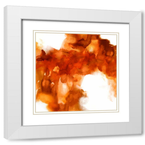 In the Midst II White Modern Wood Framed Art Print with Double Matting by Hudson, Daniela