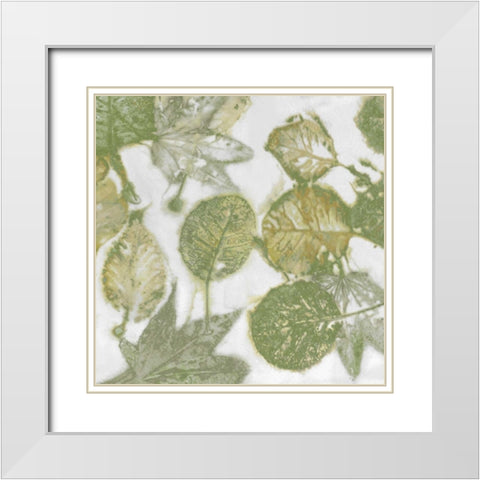 Nature II White Modern Wood Framed Art Print with Double Matting by Carson, Danielle