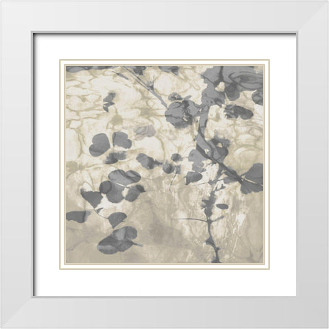Nature II White Modern Wood Framed Art Print with Double Matting by Carson, Danielle