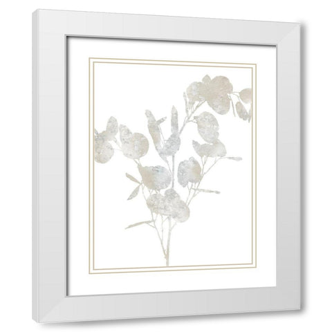 Natural Nature III White Modern Wood Framed Art Print with Double Matting by Carson, Danielle