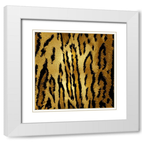 Skins II White Modern Wood Framed Art Print with Double Matting by Roberts, Ellie