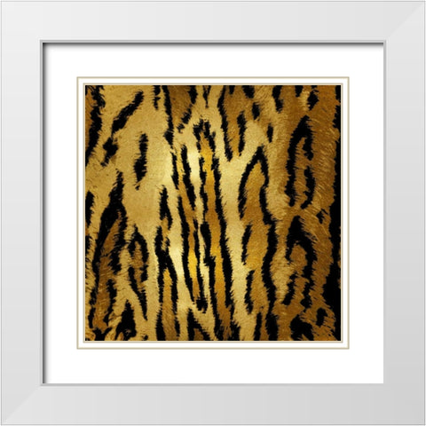 Skins II White Modern Wood Framed Art Print with Double Matting by Roberts, Ellie