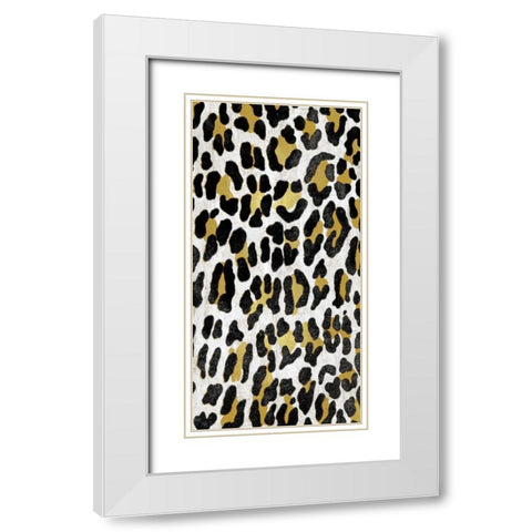 Wild III White Modern Wood Framed Art Print with Double Matting by Roberts, Ellie
