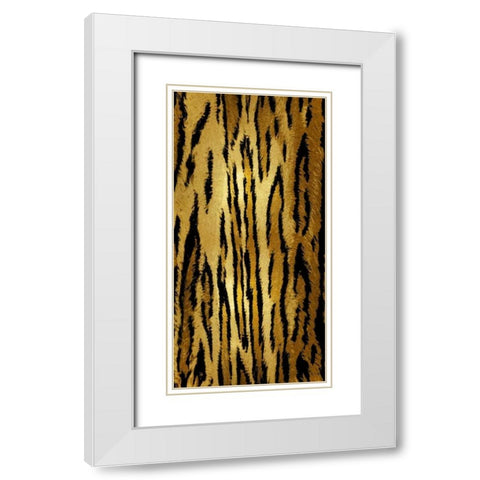 Wild IV White Modern Wood Framed Art Print with Double Matting by Roberts, Ellie