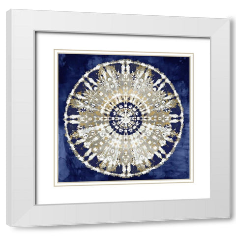 Balanced II White Modern Wood Framed Art Print with Double Matting by Roberts, Ellie