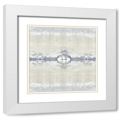 Equilibrium II White Modern Wood Framed Art Print with Double Matting by Roberts, Ellie