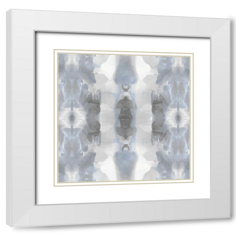 Paramount I White Modern Wood Framed Art Print with Double Matting by Roberts, Ellie