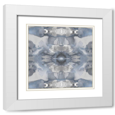 Paramount IV White Modern Wood Framed Art Print with Double Matting by Roberts, Ellie