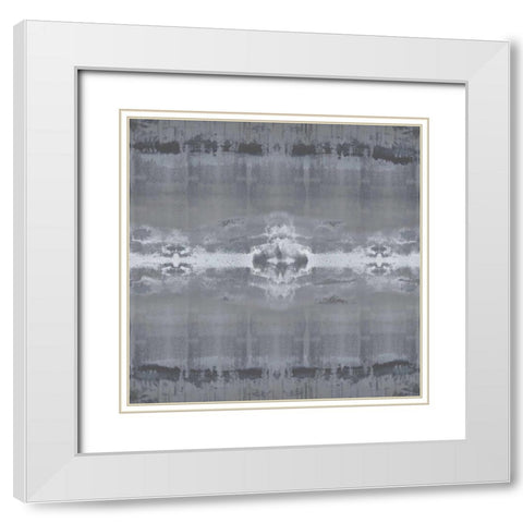 Transcendent II White Modern Wood Framed Art Print with Double Matting by Roberts, Ellie