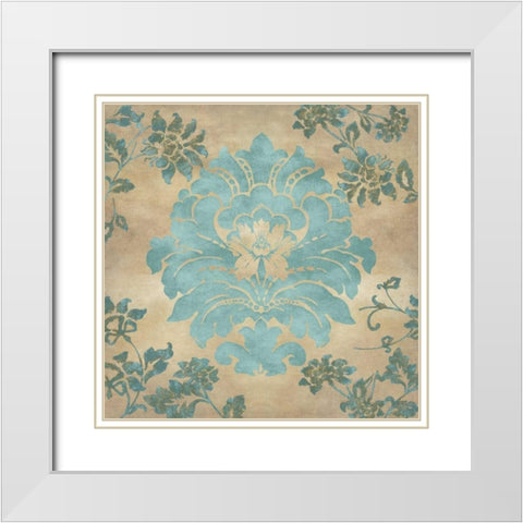 Wondrous I White Modern Wood Framed Art Print with Double Matting by Roberts, Ellie