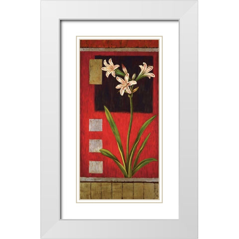 In the Moment II White Modern Wood Framed Art Print with Double Matting by Lange, Erin